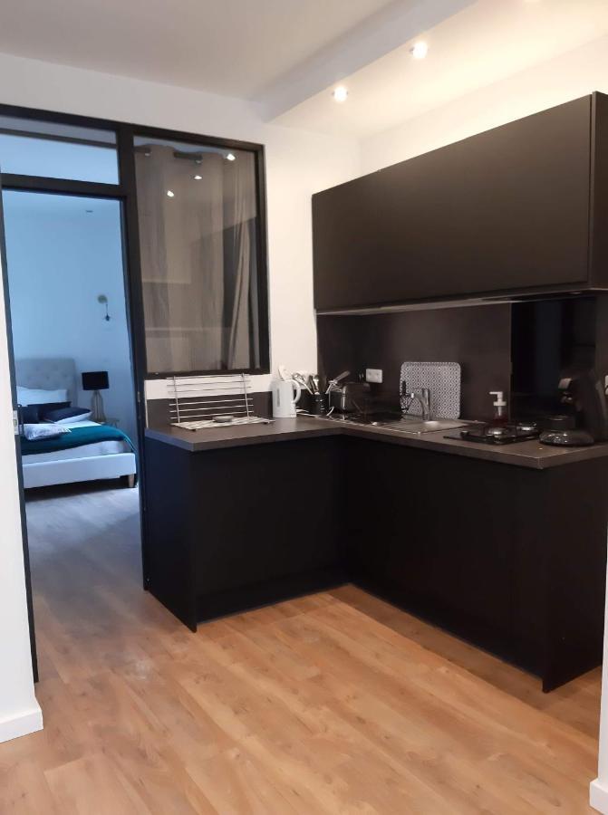 Home Sweet Home 2 Pieces 42 M2 Chambre, Salon, Cuisine, Grande Terrasse, Parking Proche Centre Ville Et Mer บาสเตีย ภายนอก รูปภาพ