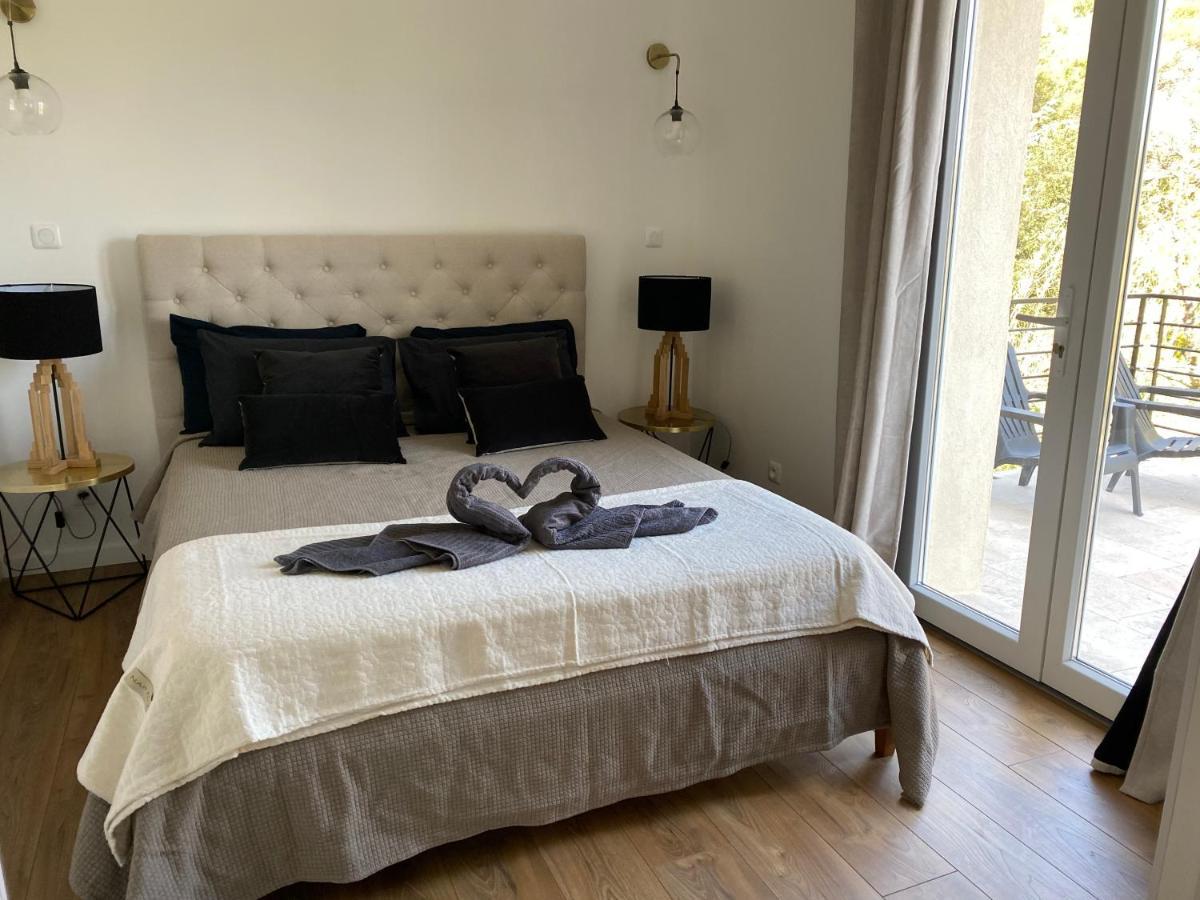 Home Sweet Home 2 Pieces 42 M2 Chambre, Salon, Cuisine, Grande Terrasse, Parking Proche Centre Ville Et Mer บาสเตีย ภายนอก รูปภาพ