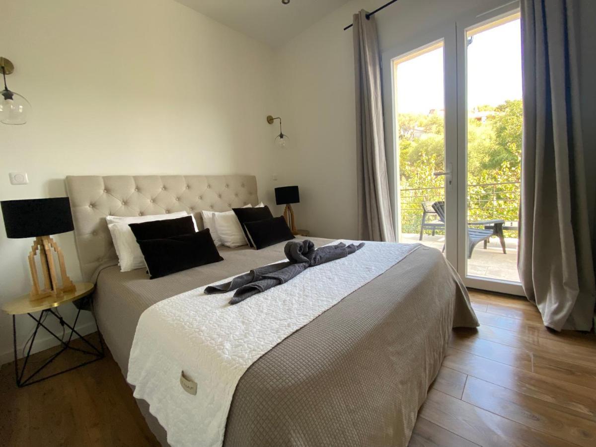 Home Sweet Home 2 Pieces 42 M2 Chambre, Salon, Cuisine, Grande Terrasse, Parking Proche Centre Ville Et Mer บาสเตีย ภายนอก รูปภาพ